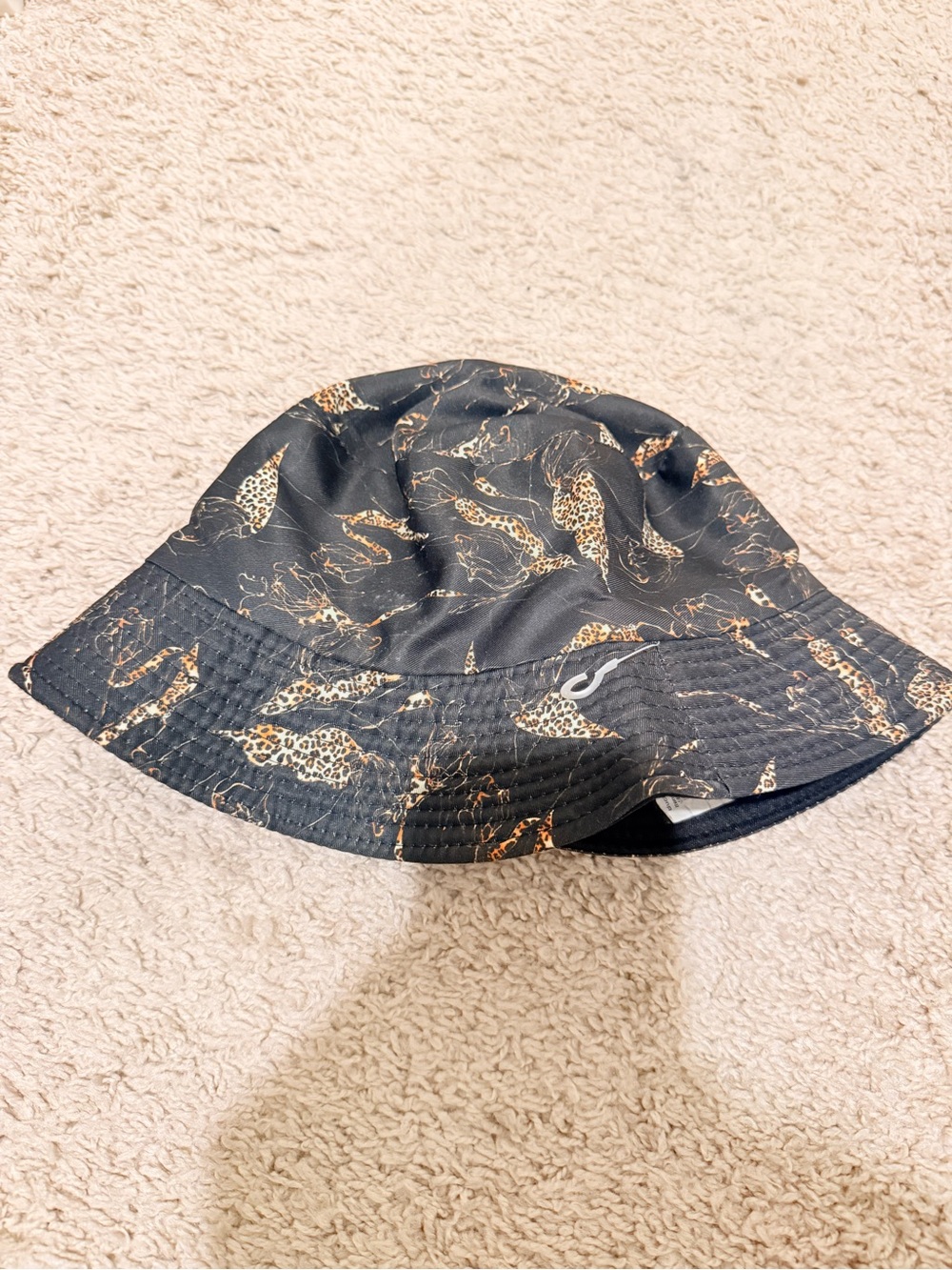 Animal print women hat